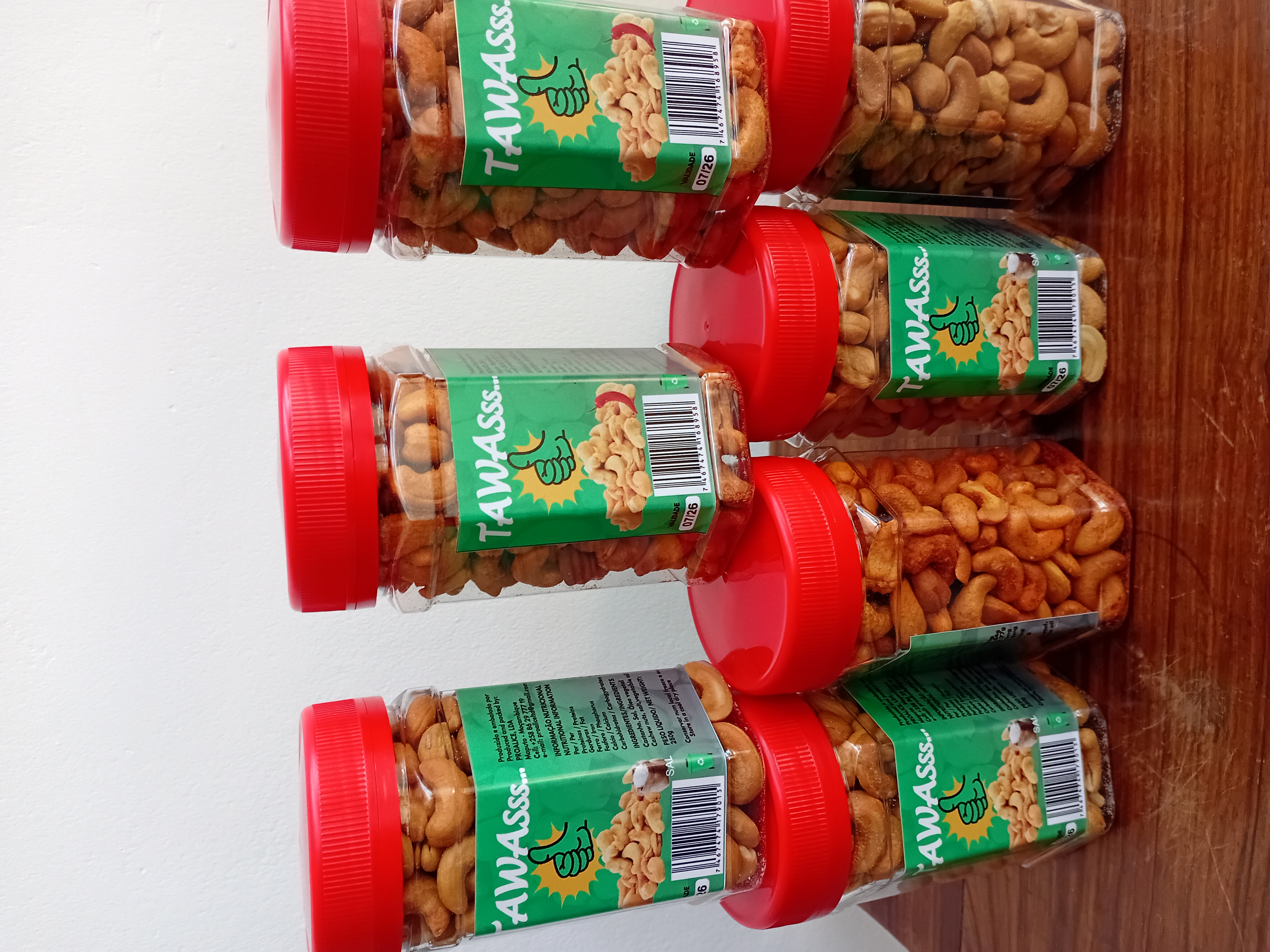 Castanha de Caju salgada ou Picante